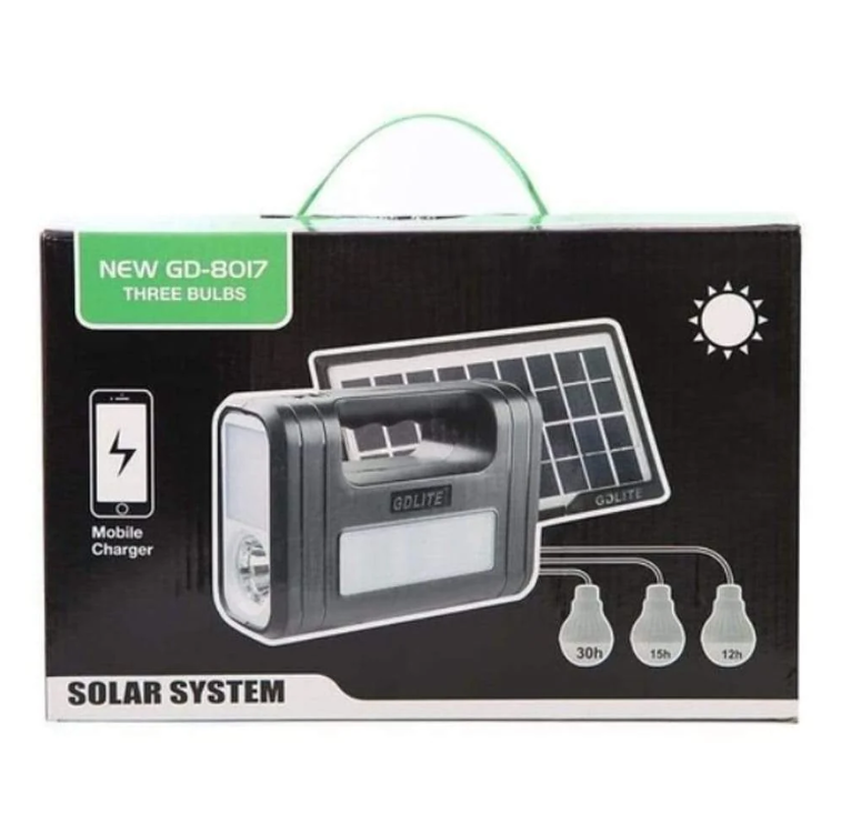 Miniatura 4 de Kit Panel Solar 3 Bombillas Sin Radio